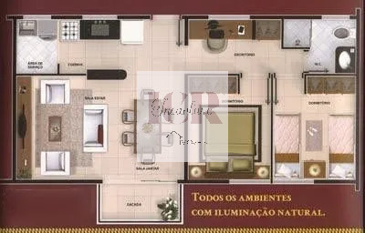 Apartamento à venda com 2 quartos, 56m² - Foto 16